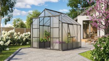 Zahradní skleník Vitavia Uranus 6700 PC černý