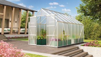 Zahradní skleník Vitavia Uranus 11500 PC stříbrný