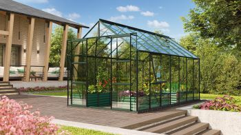 Zahradní skleník Vitavia Uranus 11500 sklo 3 mm zelený