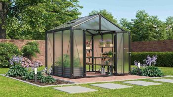 Zahradní skleník Vitavia ZEUS COMFORT 6200 PC 10 mm černý