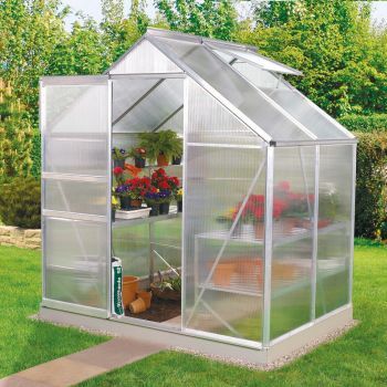 Zahradní skleník Vitavia VENUS 2500 PC 6 mm stříbrný