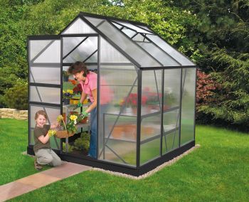 Zahradní skleník Vitavia VENUS 2500 PC 6 mm černý