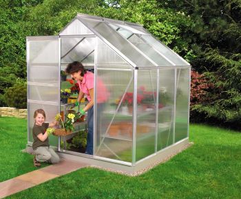 Zahradní skleník Vitavia VENUS 3800 PC 6 mm stříbrný