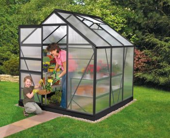 Zahradní skleník Vitavia VENUS 3800 PC 6 mm černý