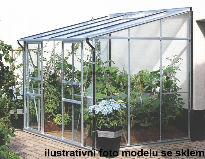 Zahradní skleník Vitavia Ida 5200 stříbrný