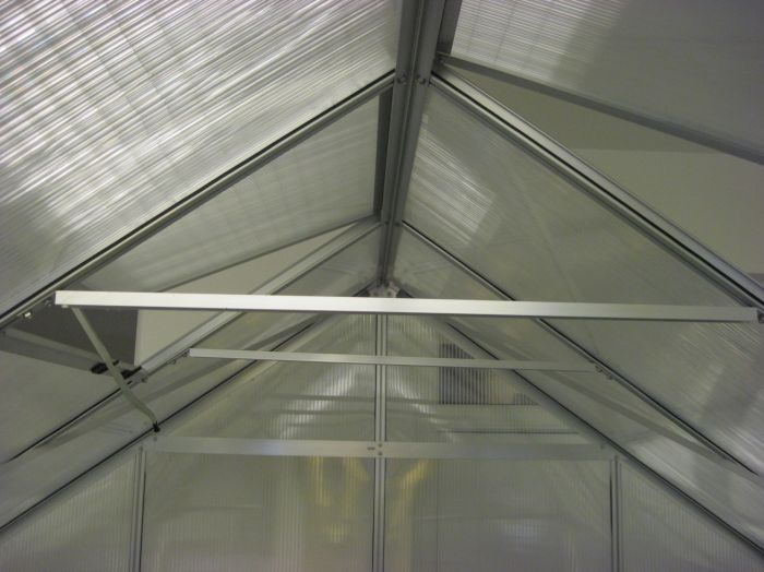 Zahradní skleník Vitavia Uranus stříbrný