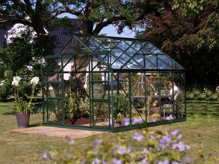 Zahradní skleník Vitavia Uranus 8300 sklo 3 mm zelený