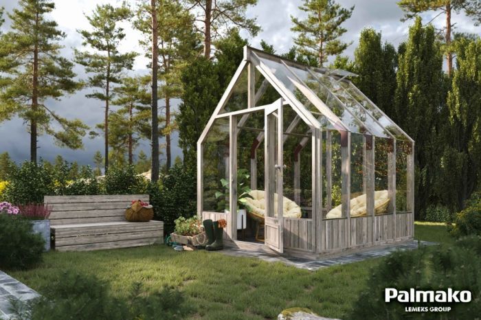 Zahradní domek Skleník Emilia 5,4 m2 240x244 cm