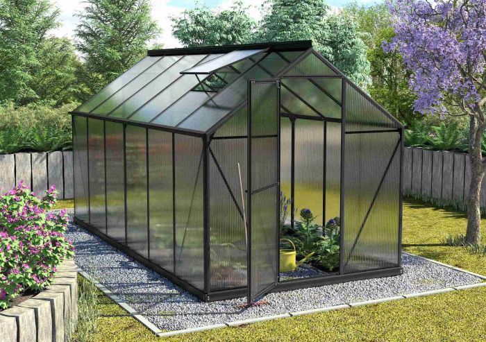 skleník VITAVIA TRITON 7500 PC 4 mm černý