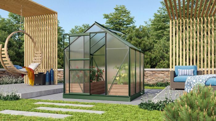 Zahradní skleník Vitavia VENUS 3800 PC 6 mm zelený