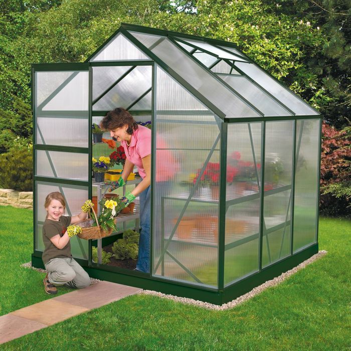 Zahradní skleník Vitavia VENUS 3800 PC 6 mm zelený