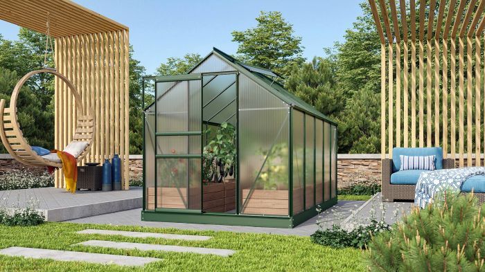 Zahradní skleník Vitavia VENUS 6200 PC 6 mm zelený